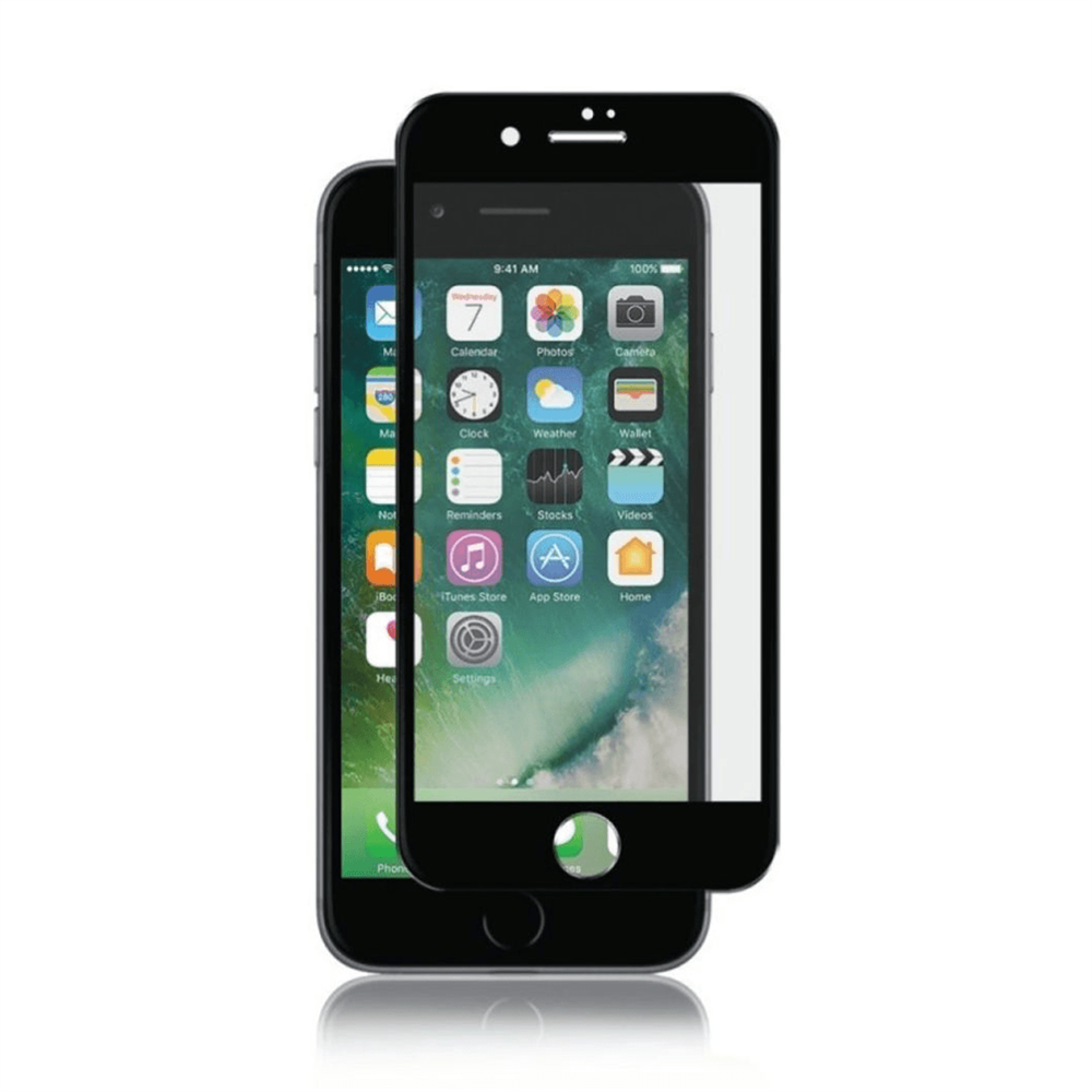 iPhone 6/6S Plus için spada Comfort Tam kaplayan Siyah Ekran koruma camı