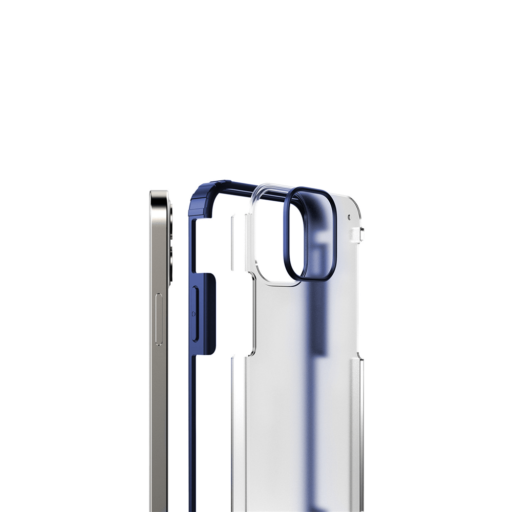 iPhone 12/12 Pro için spada Rugged Lacivert kapak