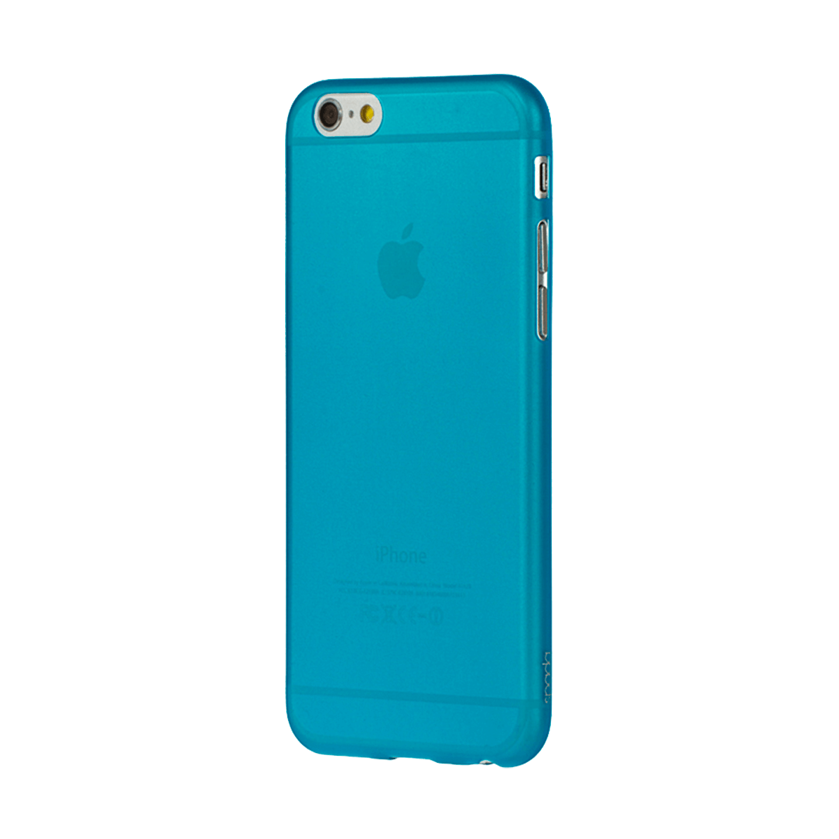 iPhone 6/6S için spada Ultra İnce TPU Mavi renk Kapak