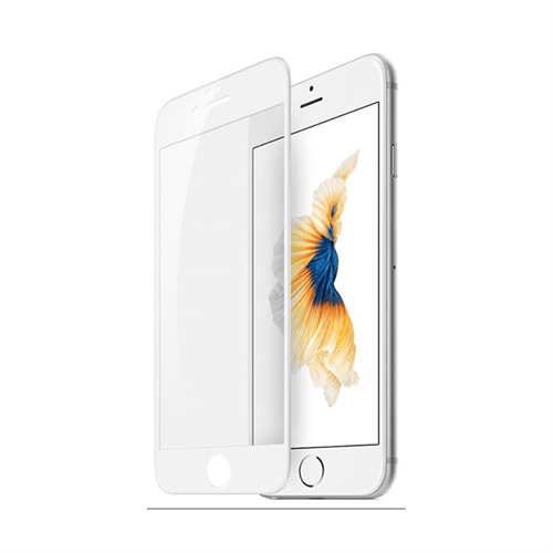 iPhone 6/6S için spada Comfort Tam kaplayan Beyaz Ekran koruma camı