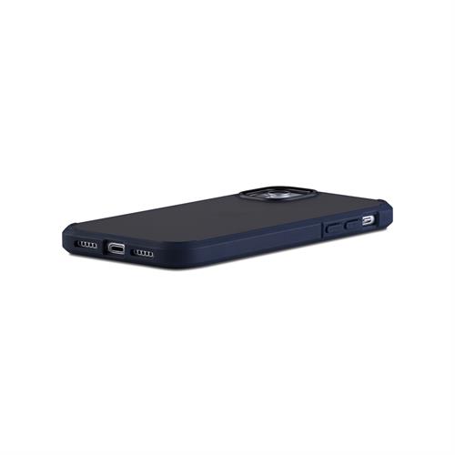 iPhone 12/12 Pro için spada Ice Lacivert Hibrid kapak