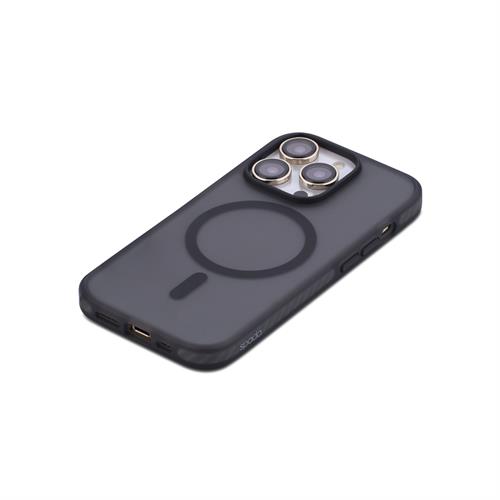 iPhone 14 Pro için spada Armor Magsafe Siyah Hibrid kapak