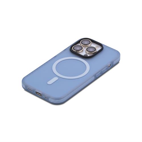 iPhone 14 Pro Max için spada Armor Magsafe Mavi Hibrid kapak
