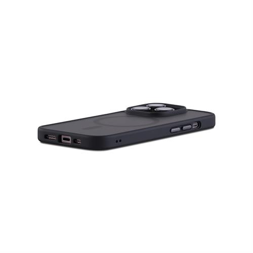 iPhone 14 Pro Max için spada Panzer Magsafe Siyah Kapak