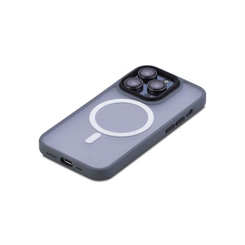 iPhone 14 Pro için spada Magnet Gri Kapak