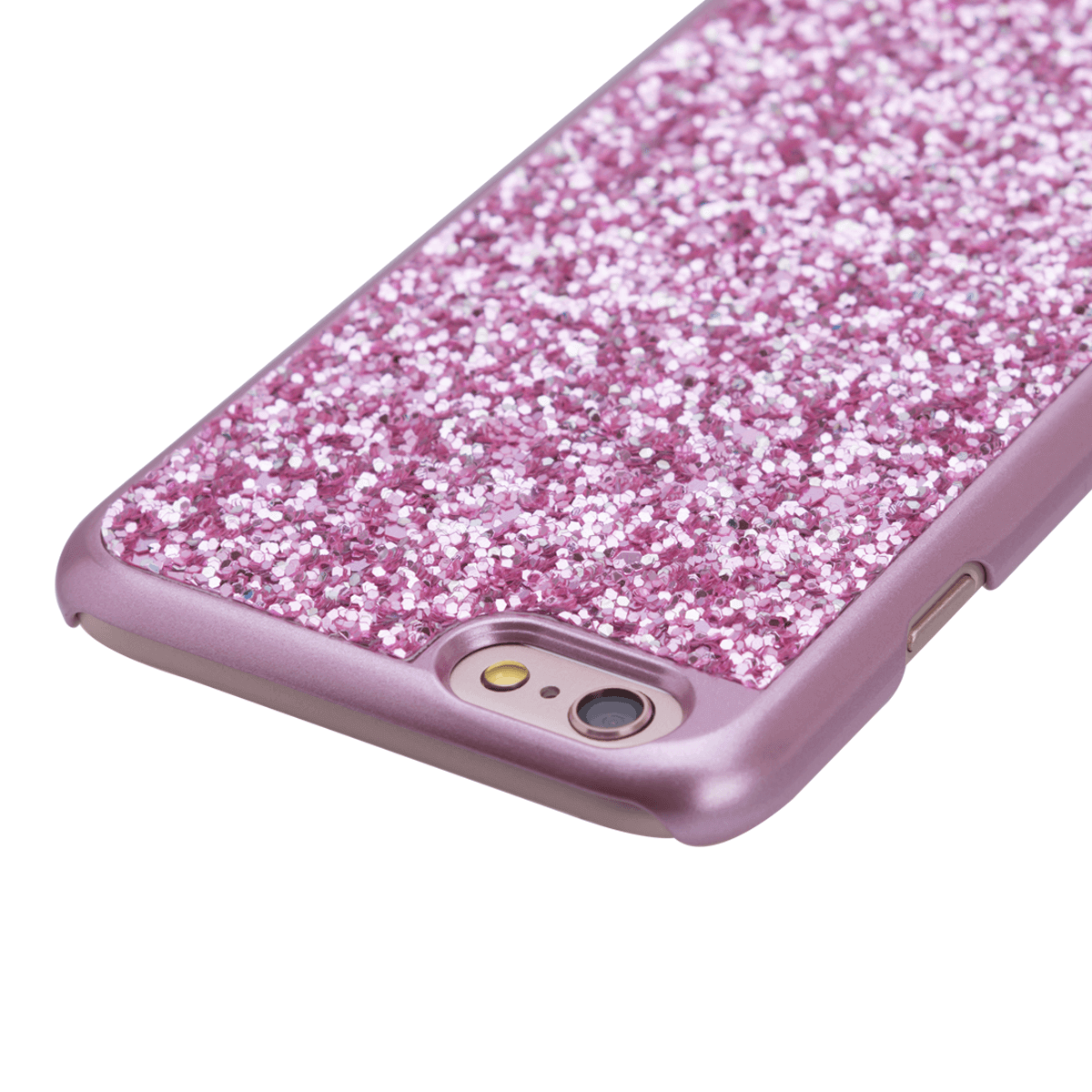 iPhone 6/6S için spada Glitter Rose Gold renk Kapak