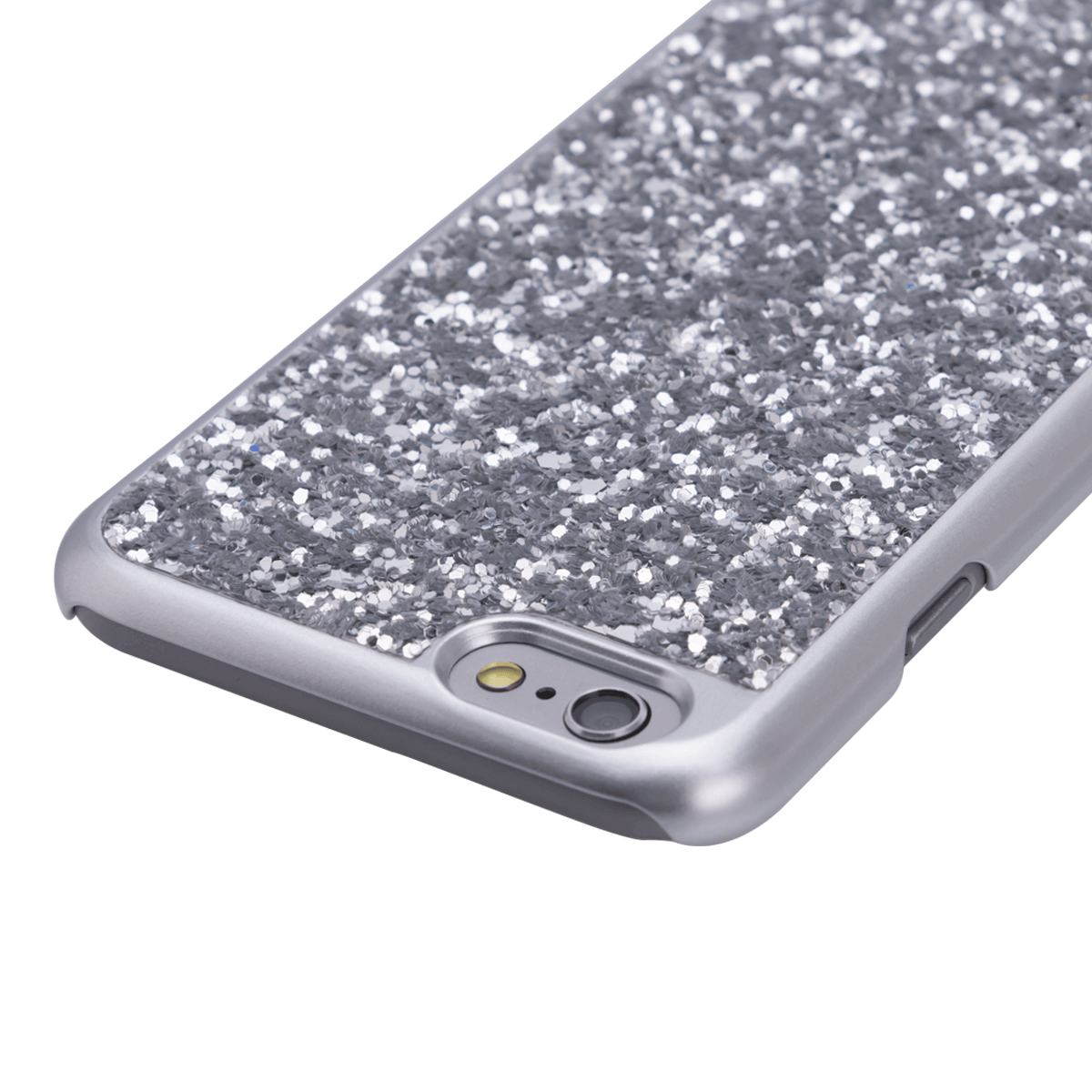 iPhone 6/6S Plus için spada Glitter Gümüş renk Kapak