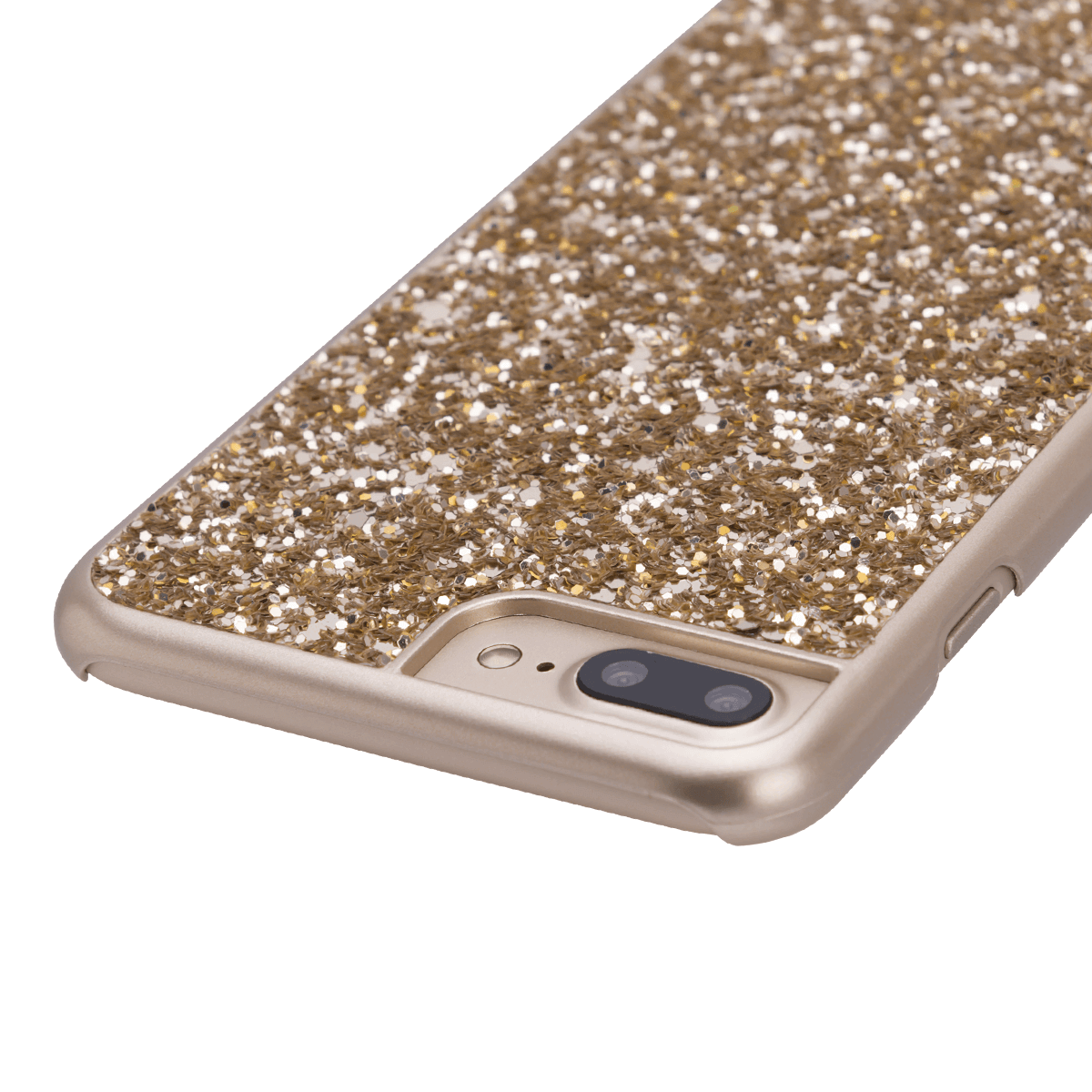 iPhone 7/8 Plus için spada Glitter Gold renk Kapak