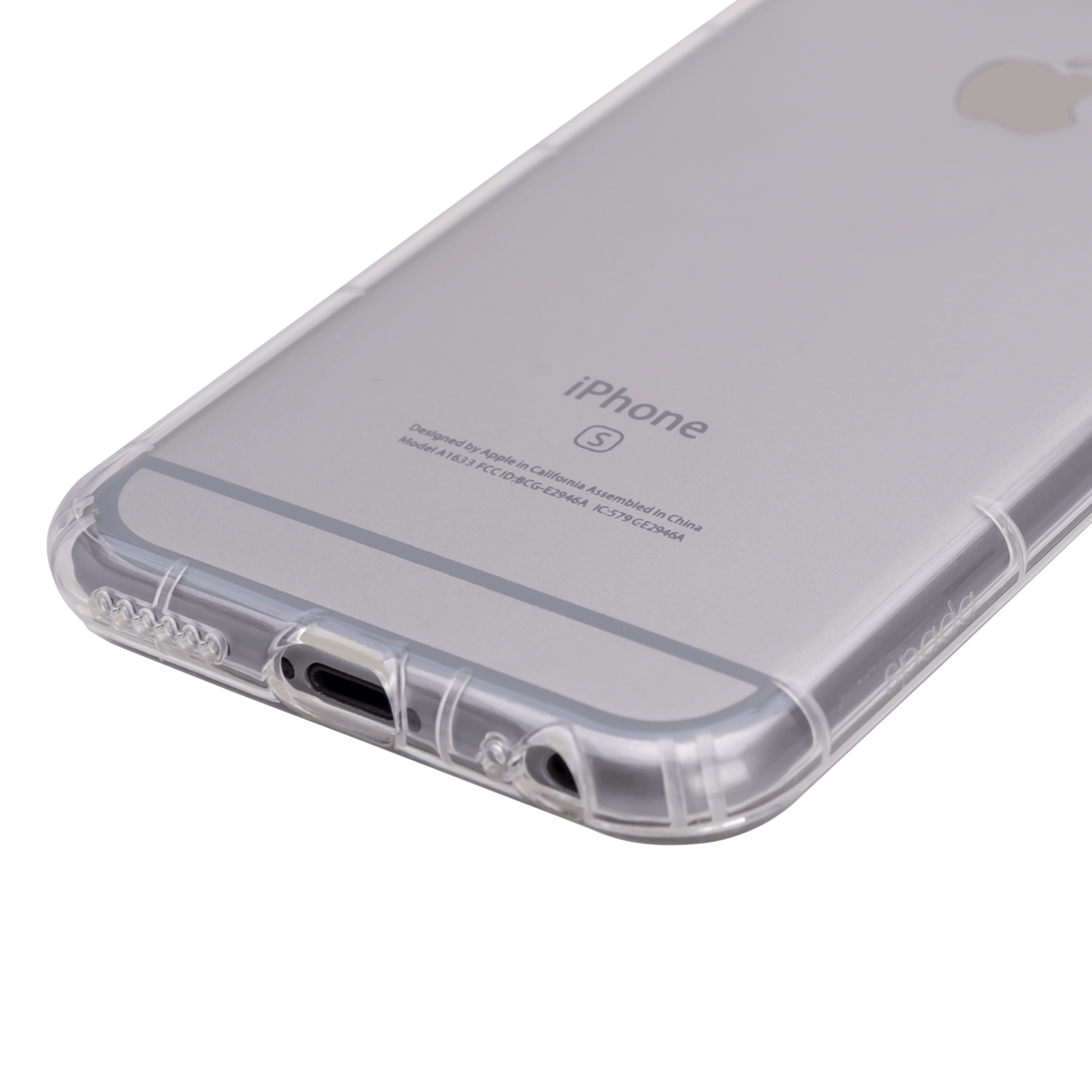 iPhone 6/6S Plus için spada Airbag Saydam TPU kapak
