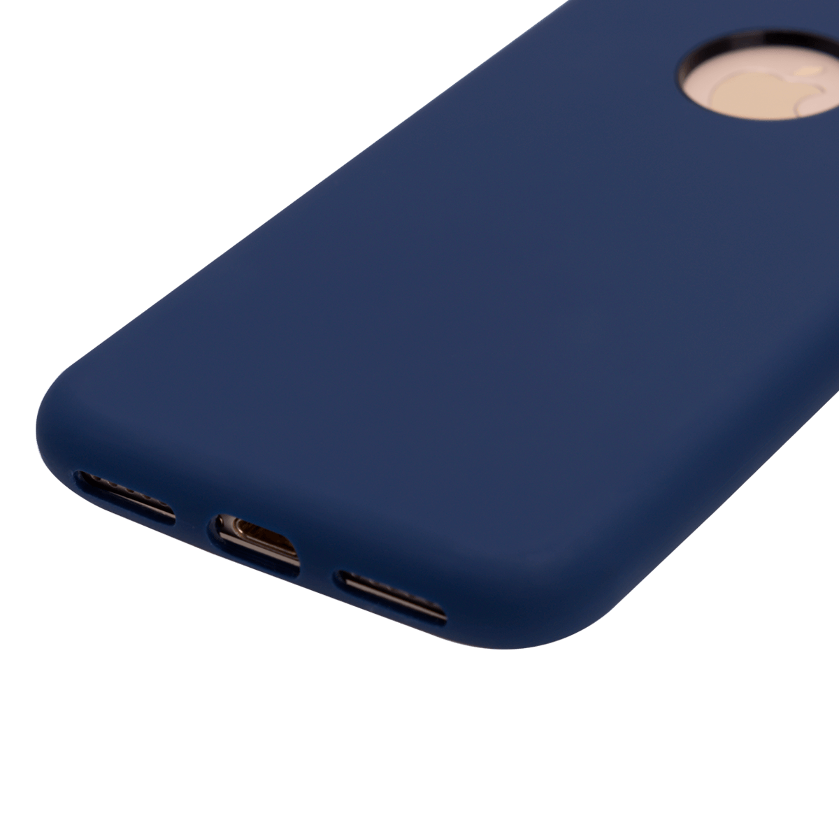 iPhone 7/8 için spada Liquid Silikon Lacivert renkli kapak