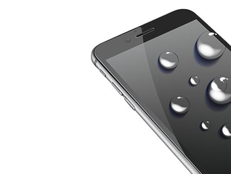 iPhone 7/8 Plus için spada Mat Tam kaplayan Beyaz Ekran koruma camı